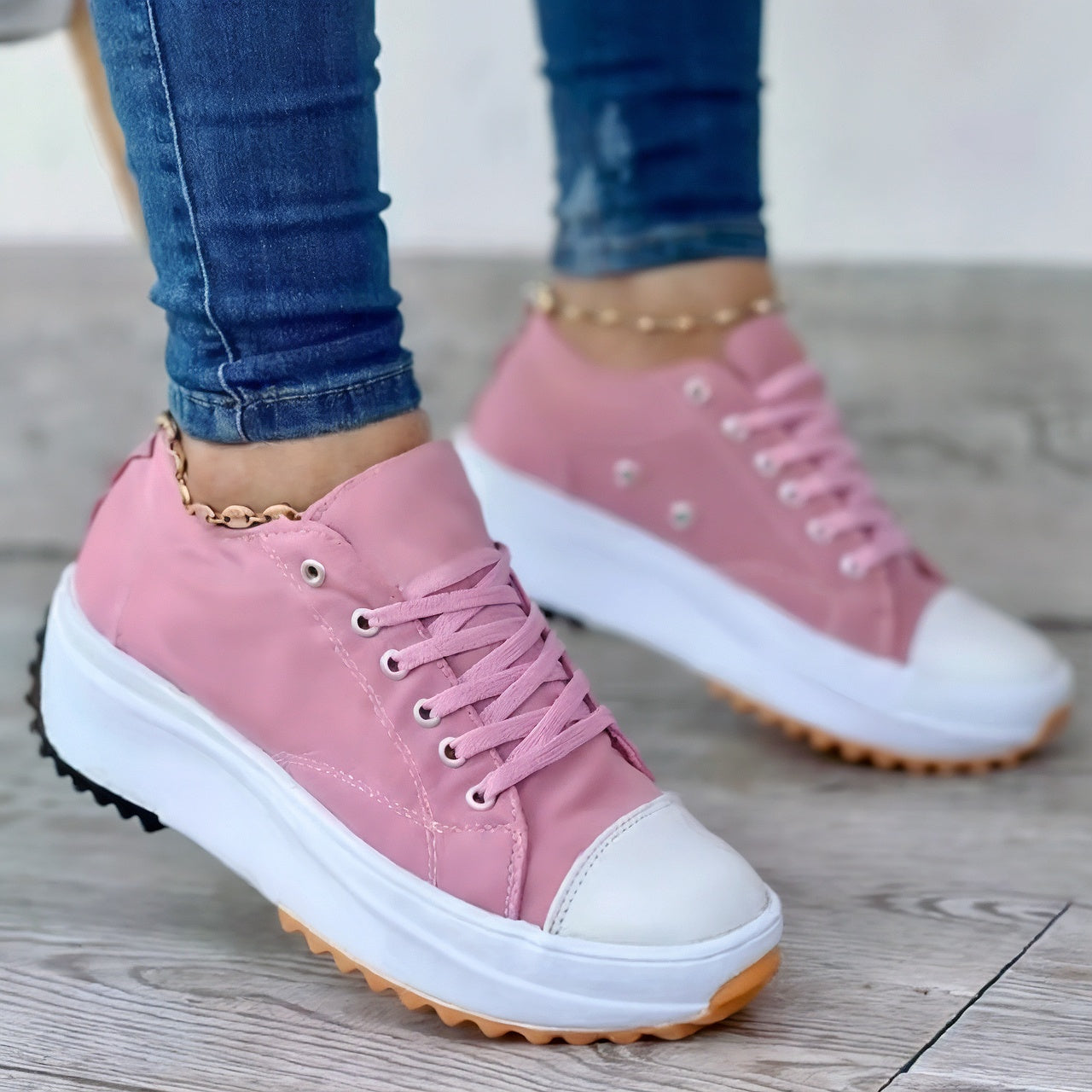 BETTINA | PLATEAUSNEAKER