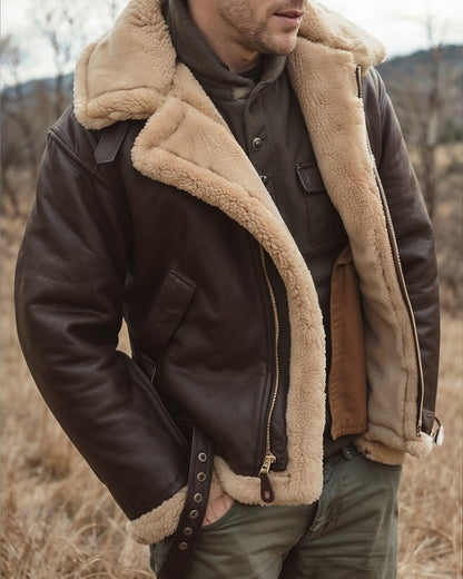 ENZO | SHEARLING JACKET