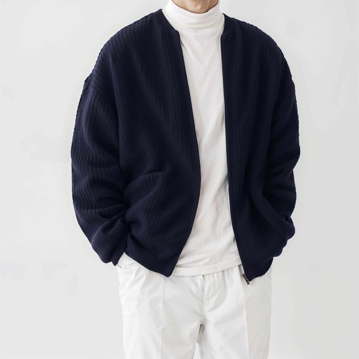 FEDERICO | BOMBER STRICKJACKE